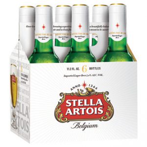 Stella Artois Lager, Glass Bottles