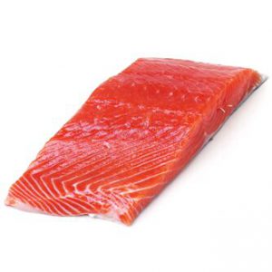 Wild Alaskan Sockeye Salmon Fillet, Fresh