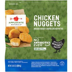 Applegate Natural Chicken Nuggets, No Antibiotics, Cooked