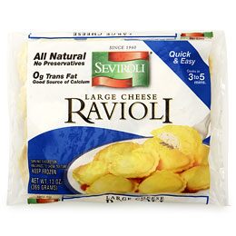 Seviroli Large Round Ravioli with Cheese
