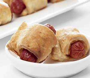 Frozen Beef Franks in Blankets