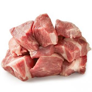 Pasture-Raised Heritage Boneless Pork Stew Meat, Non-GMO, Raised w/o Antibiotics