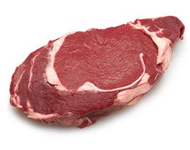 Bison Rib Eye Steak