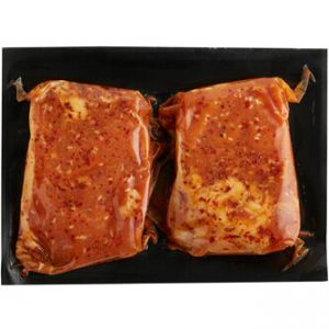 Honey Garlic Teriyaki Marinated Pork Chops, Raised w/o Antibiotics, Uncooked