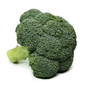 Couronnes de brocoli biologiques