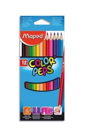 GLITTERED GLUE COLOR'PEPS - MAPED