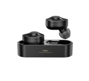 REMAX TRUE TWS-21 WIRELESS STEREO EARPHONES. BLACK TWS-21