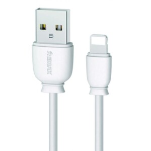 QUICK CHARGE AND DATA TRANSFER CABLE RC-134I. FOR APLLE-WHITE RC-134