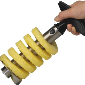 Urdhvamurti Heavy Stainless Steel Fruit Pineapple Corer Slicer Peeler Kitchen Cutter Knife