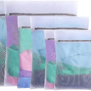 Mesh Laundry Bag,Lingerie Bags for Laundry,6Pcs Laundry Bags for Washing Machine with Zip Lock,Mesh Laundry Bags for,Lingerie, Delicates,Blouse,Bra,Hosiery,Stocking,Underwear