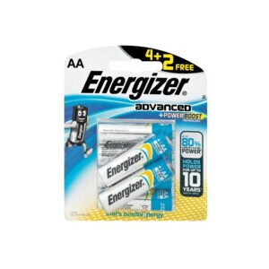 Recharge batteries ENERGIZER AA 4+2 -X91 MAXPLUS