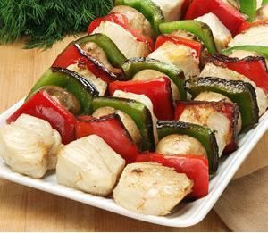 Wild Chilean Sea Bass Kabobs
