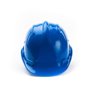 BLUE PROTECTIVE HELMET
