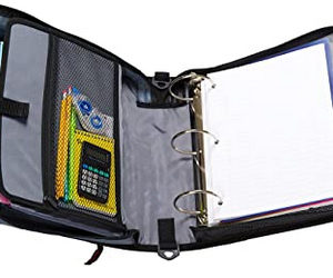 Case-it The Mighty Zip Tab Zipper Binder - Set of 5 - Grade 10