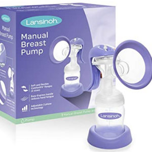 مضخة ثدي يدوية من لانسينوه ، مضخة يدوية للرضاعة الطبيعية