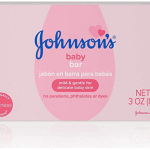صابون جونسون للاطفال ، لطيف للاستحمام والعناية بالبشرة