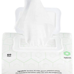 باراسول كلير + مناديل مبللة للأطفال ، آمنة للحفاضات والبشرة الحساسة
