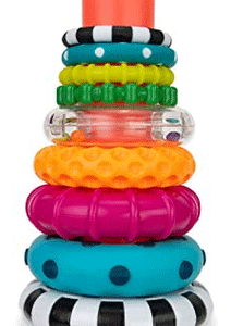 Sassy Stacks of Circles Anneau d'empilage STEM Jouet d'apprentissage