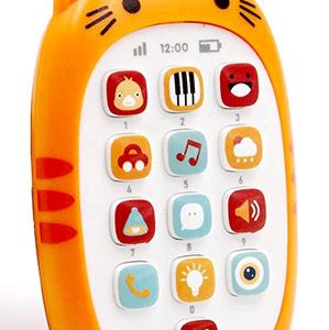 CISAY Musical Toys,K1 Children Appease Mobile Phones with Music and Lights,Electronic Learning Toy