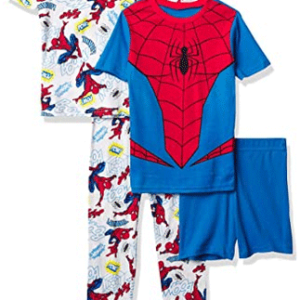 Marvel Boys' Spiderman Snug Fit Cotton Pajamas