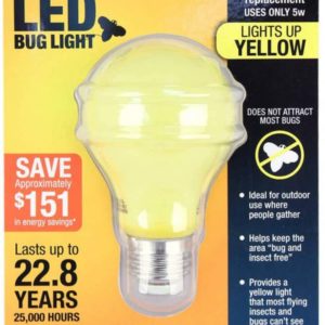 FEIT Electric A19/BUG/LED Non-Dimmable Led Bug Light