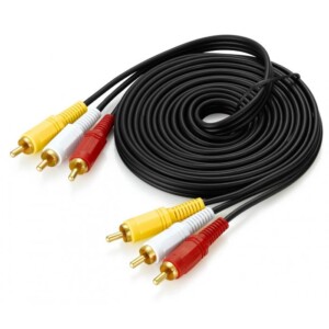 AUDIO/VIDEO CABLE 3 X RCA MALE TO 3 X RCA MALE DO-0030