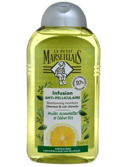Anti-dandruff micellar infusion shampoo 250ml - LE PETIT MARSEILLAIS