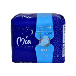 Maxi night sanitary napkins x8pcs - MIA