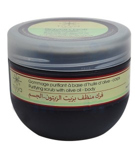 Black soap based on olive oil 250ml - TIYYA