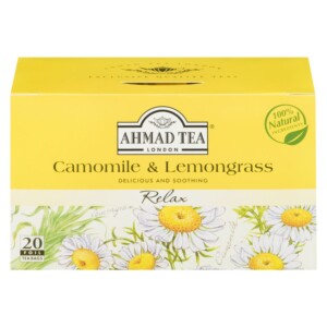 Chamomile & lemongrass relax infusion 20 sachets 30g - AHMAD TEA