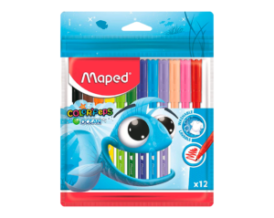 MAPED 12 COLOR’PEPS OCEAN markers