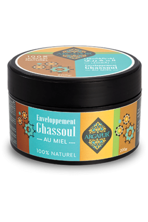 Ghassoul with 100% natural honey 200g - ARGAPUR