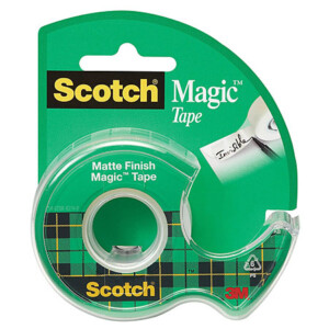 Transparent Magic Tape with dispenser 19mmx15m - SCOTCH