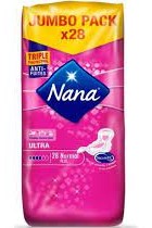 Ultra Duo normal sanitary napkins x20 - NANA
