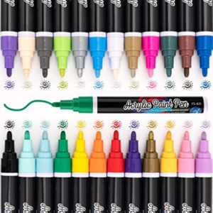 Acrylic Paint Marker Pens, Waterproof Paint Pens