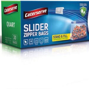 Slider freezer bags 25x30cm 20 units - FOLIA