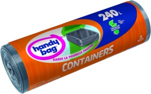 Garbage bags 10 x 120L - FOLIA