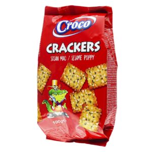 بسكويت الخشخاش بالسمسم بدون زيت النخيل 100 جرام