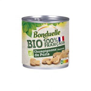 Organic sliced ​​Paris mushrooms 230g