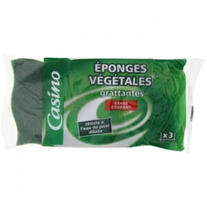 Scraping vegetable sponges for delicate dishes x2 - CASINO