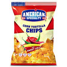 Tortilla chips sweet chilli flavor 200g