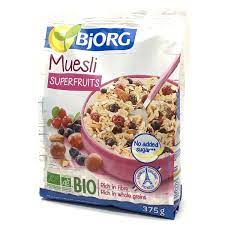 Organic superfruit muesli 375g