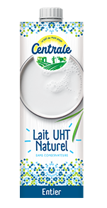 UHT whole milk 1L - CENTRALE