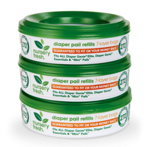 Nursery Fresh Diaper Pail Refills, 3 Pack