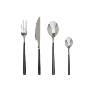 24-piece stainless steel cutlery set