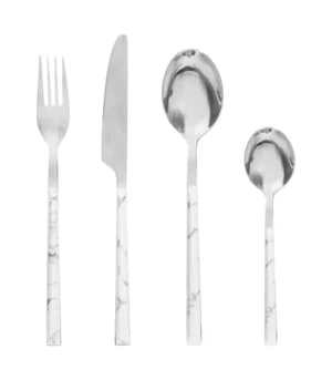 24-piece stainless steel cutlery set