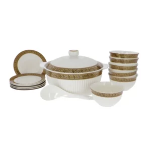 15-piece soup set with Versace decor