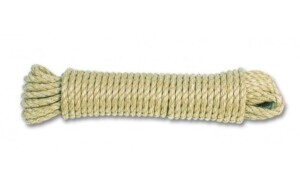 BEIGE POLYPROPYLENE ROPE 6MM 10 METERS CHAPUIS