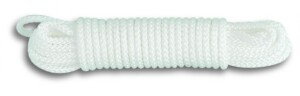 4MM WHITE BRAIDED POLYPROPYLENE ROPE