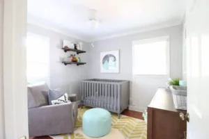 MODERN NEUTRAL NURSERY FULL OF PLANTS